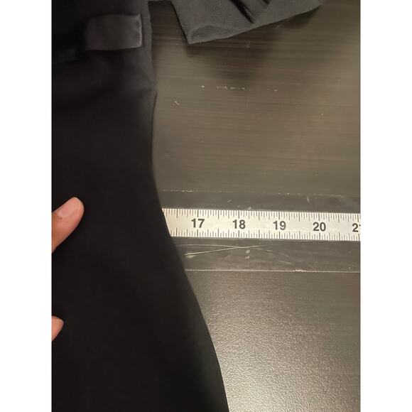 Vintage Debra Michaels Womens Dress Size 6 Black Chiffon Babydoll LBD 90s Y2K - Picture 6 of 8